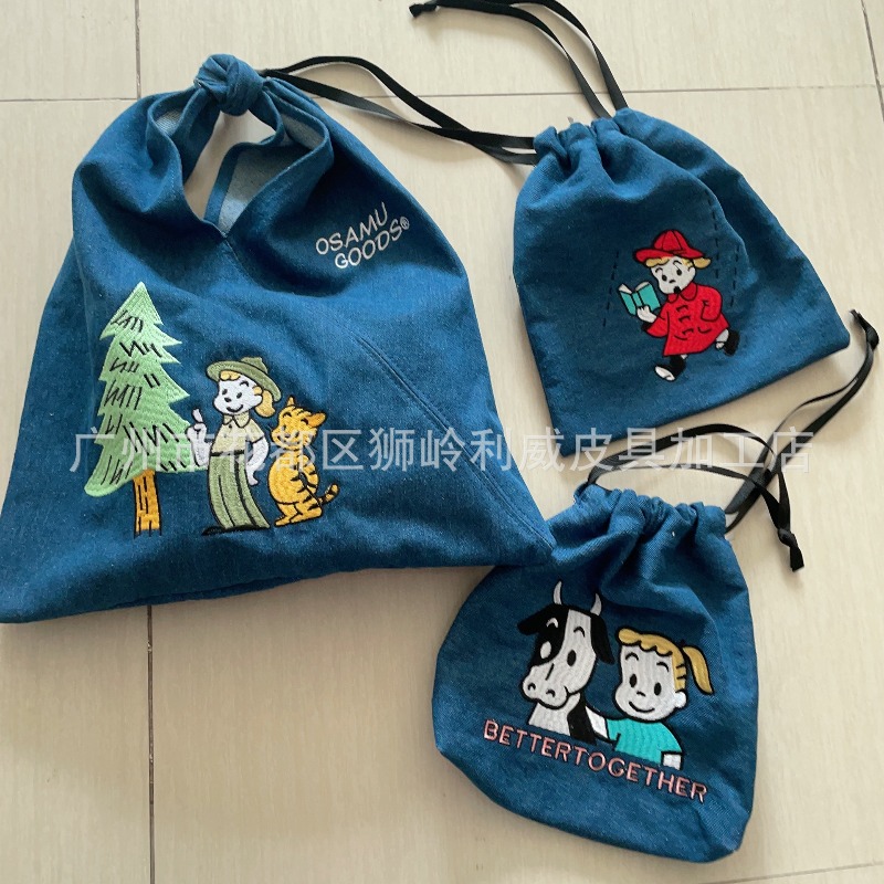 Embroidery Bag - Heiße OSAMU GOODS Serie Modische Stickerei-Handtasche