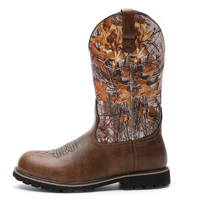 Embroidery Garments - Große Größe 48 Herrenstiefel Klassische handgefertigte
