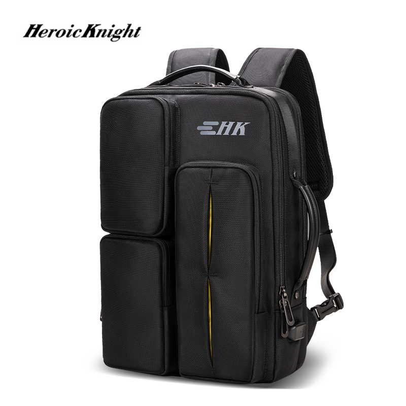 Embroidery Online - Heroic Knight Laptop-Rucksack für Herren, YKK,