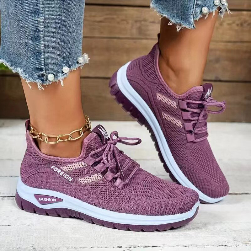 Embroidery Garments - Damenschuhe, weiche Sohlen, keine müden Füße,