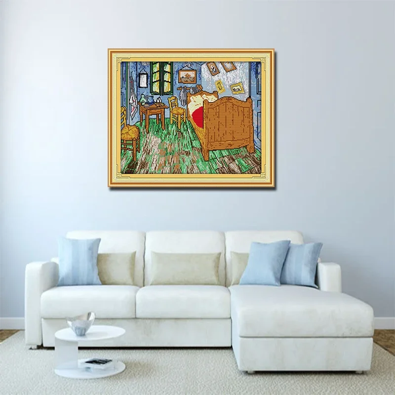 Joy Sunday Van Goghs Schlafzim – Embroidery Meaning Bewertung und Preis