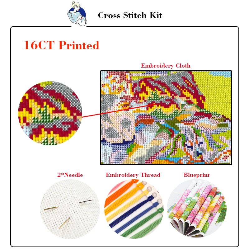 Joy Sunday Schöne Papagei Must – Embroidery Meaning Bewertung und Preis