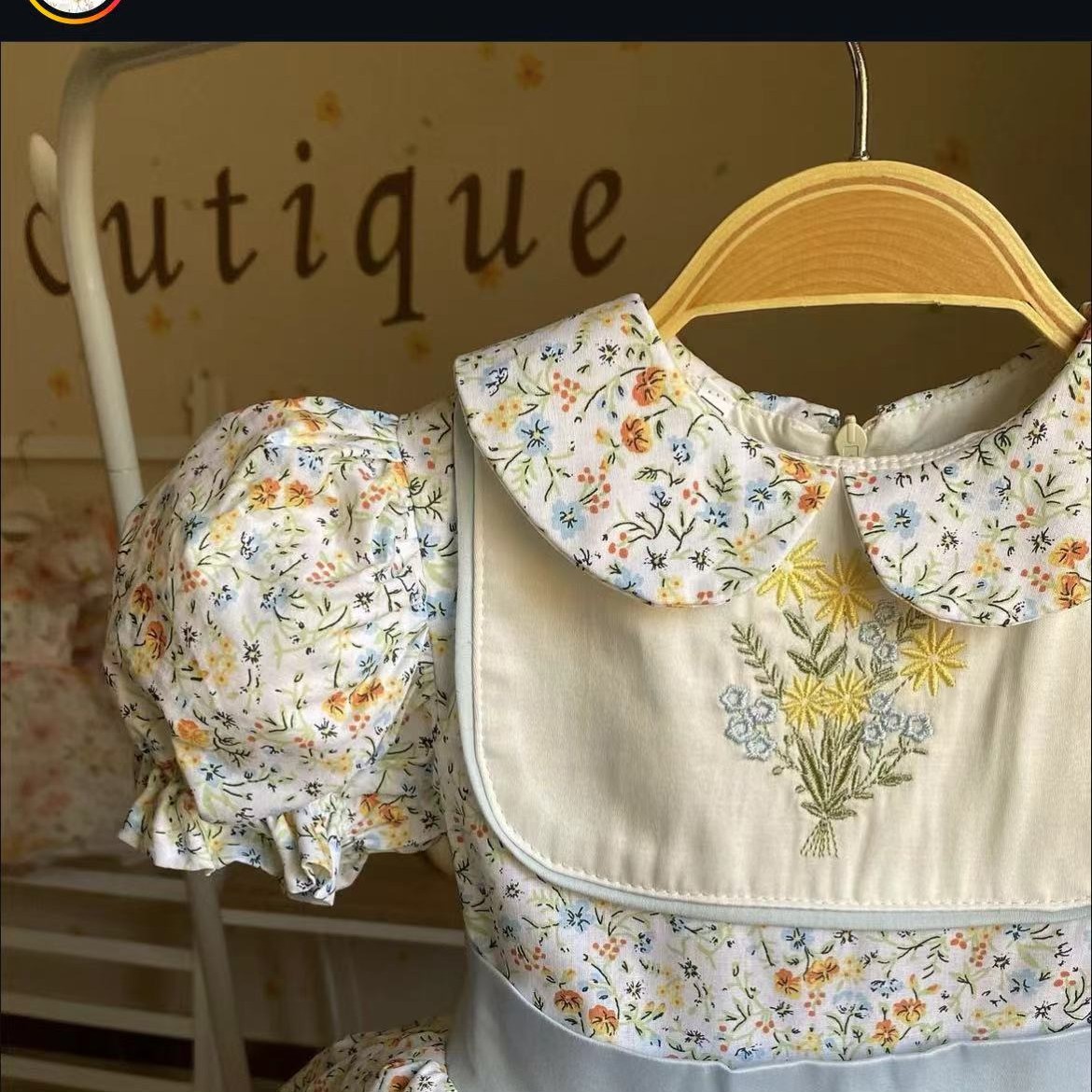 0-12Y Baby Mädchen Sommer Blum – Embroidery Yellow Dress Bewertung und Preis