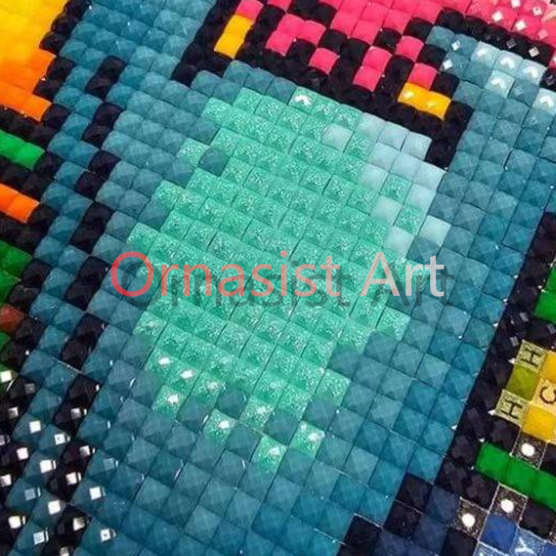 Großformatiges Bild Vollkrista – Embroidery Rose Bewertung und Preis