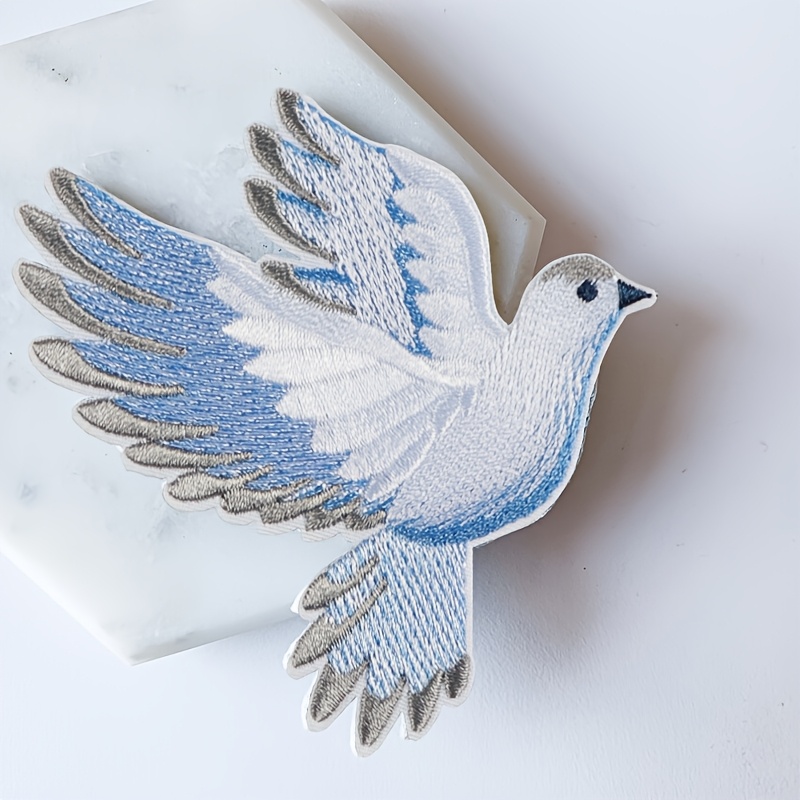 1 Stück blau-weiß verlaufender – Embroidery Meaning Bewertung und Preis