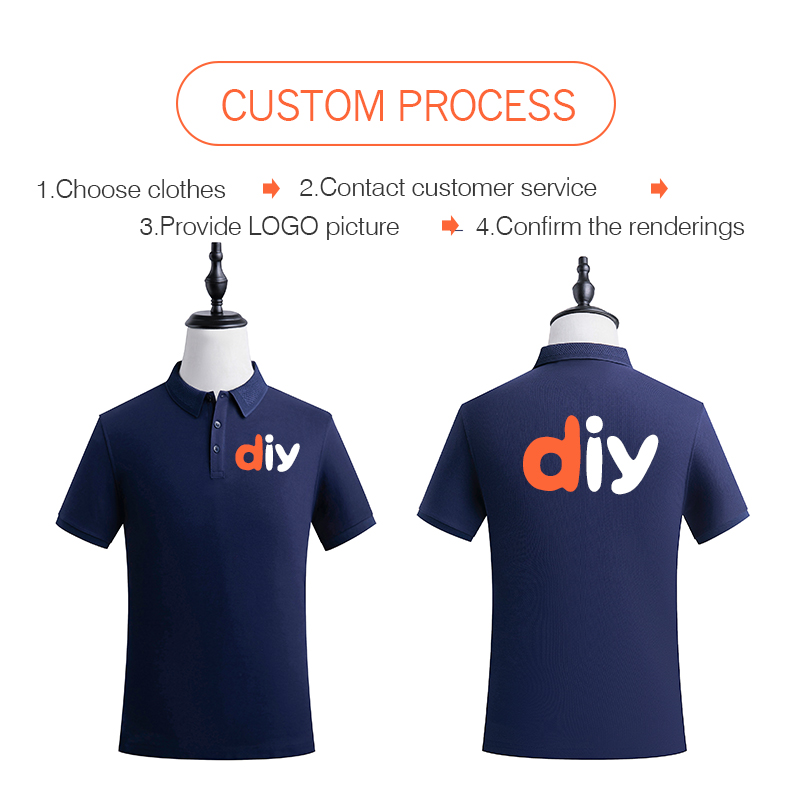 Personalisierbares Polo-Shirt  – Embroidery Cotton Shirt Bewertung und Preis