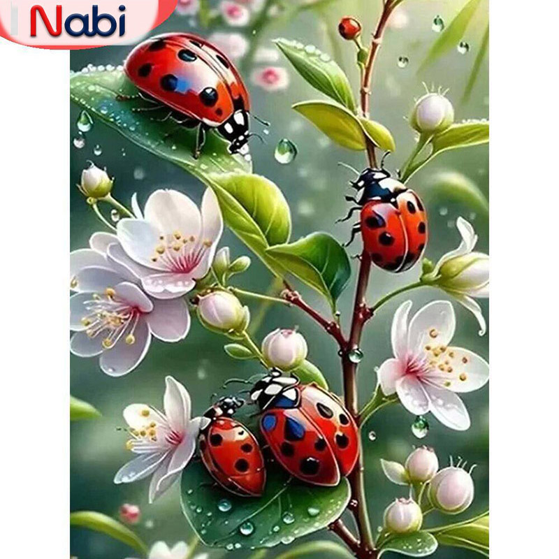 Nabi 5D-Diamantgemälde, Marien – Embroidery Lady Bug Bewertung und Preis