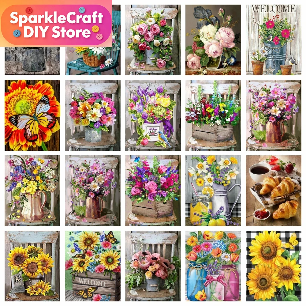 1 Stück rahmenlose Diamantmale – Embroidery Rose Bewertung und Preis