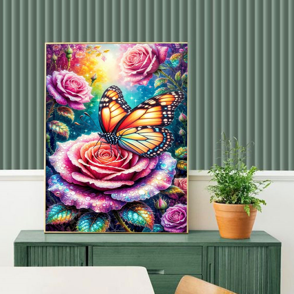 Schmetterling Diamant-Mosaik 5 – Embroidery Rose Bewertung und Preis