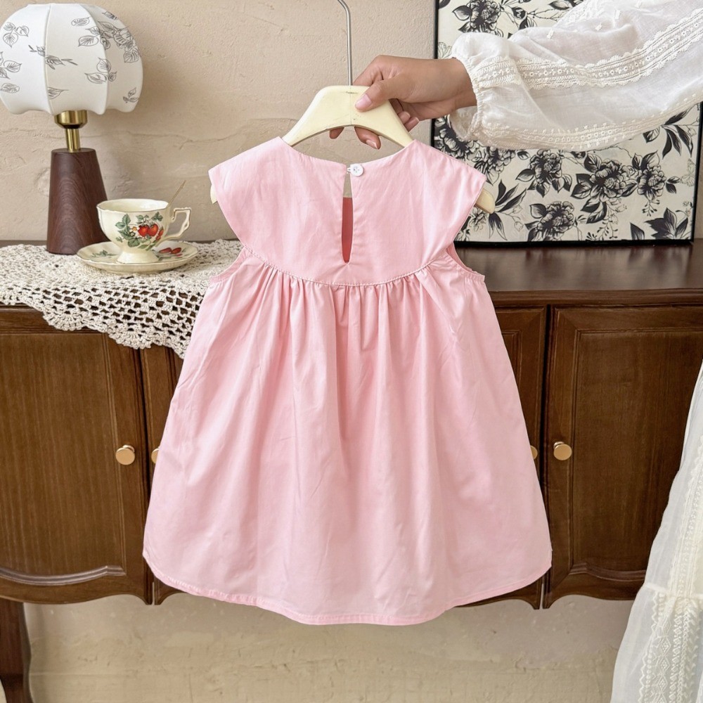 2-7 Jahre Alte Mädchen Sommerk – Embroidery Yellow Dress Bewertung und Preis